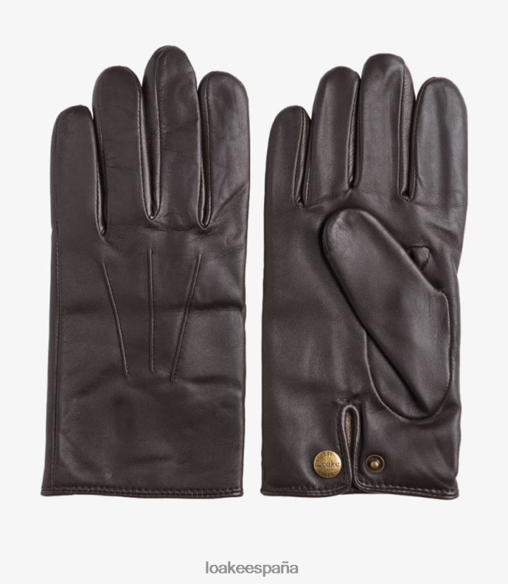 cuero Loake guantes shackleton marrón 8LF0BH241