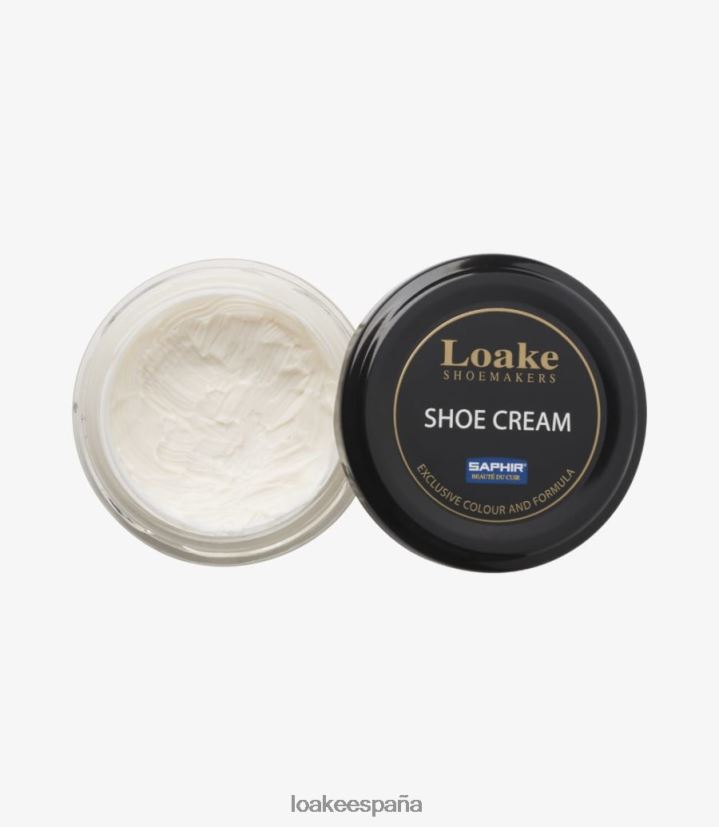 cuidado del calzado Loake crema de cuero neutral 8LF0BH271