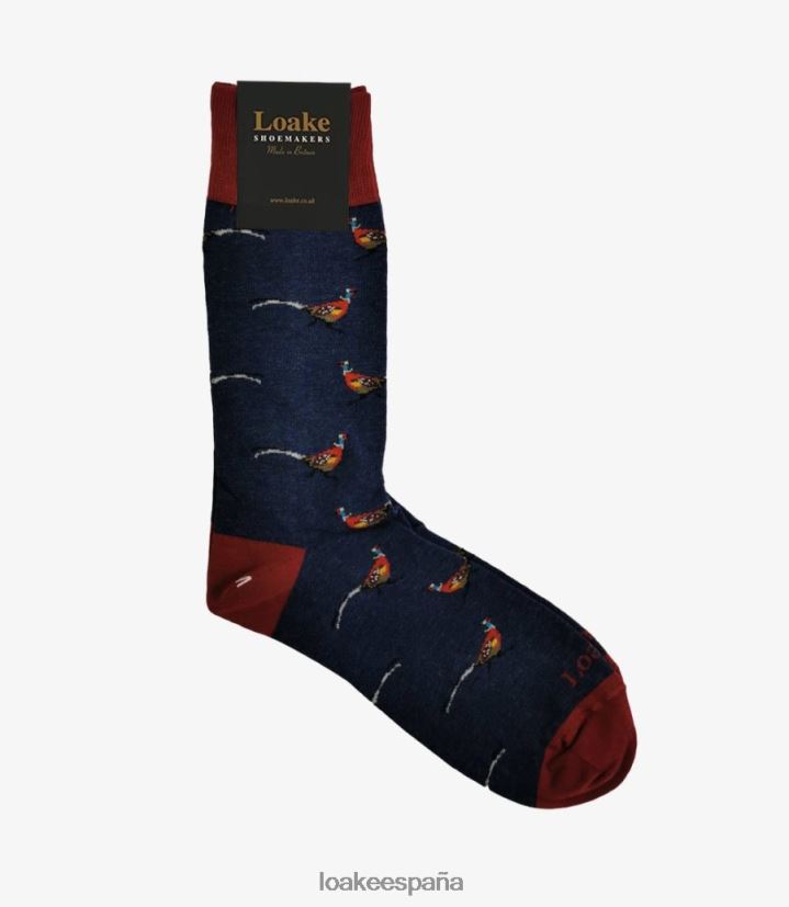 accesorios Loake calcetines de faisán Armada 8LF0BH255