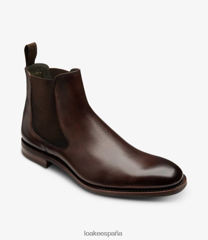 botas Loake guardando marron oscuro 8LF0BH98