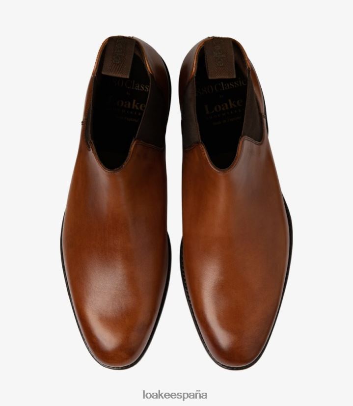 botas Loake puerta de cobre Castaño 8LF0BH84