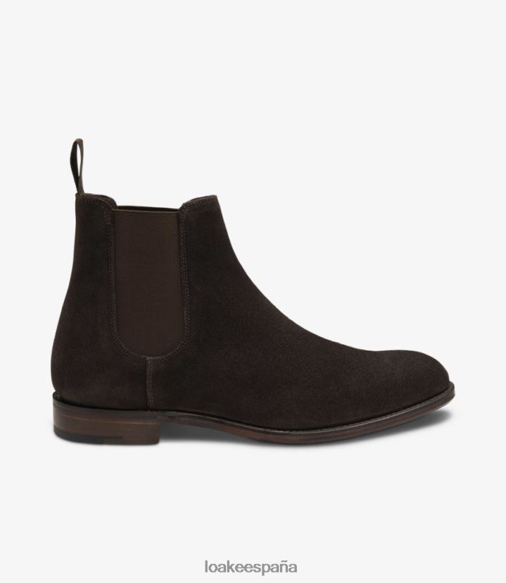 botas Loake puerta de cobre ante marrón oscuro 8LF0BH92