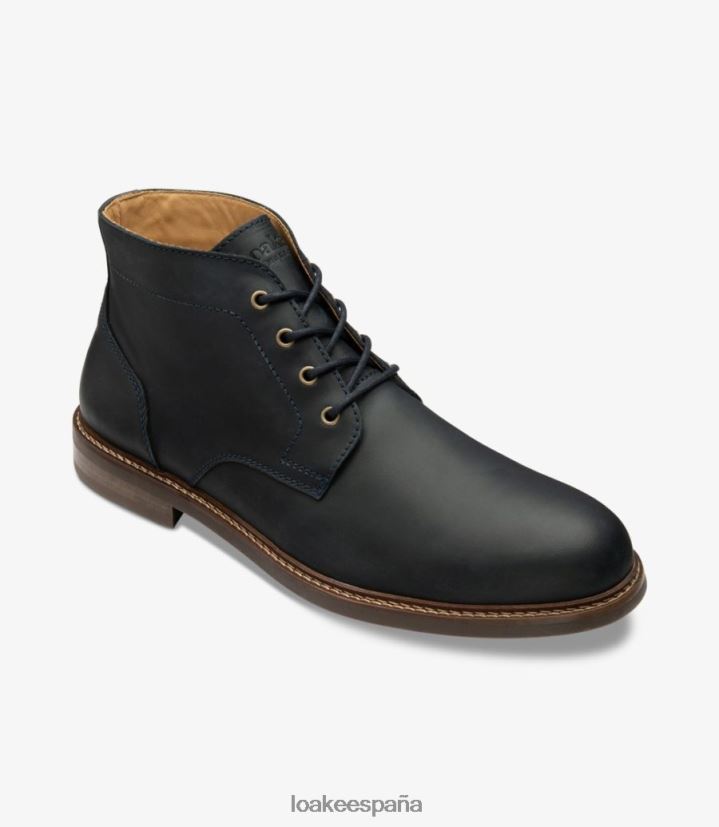 botas Loake gilberto nubuck azul marino 8LF0BH120