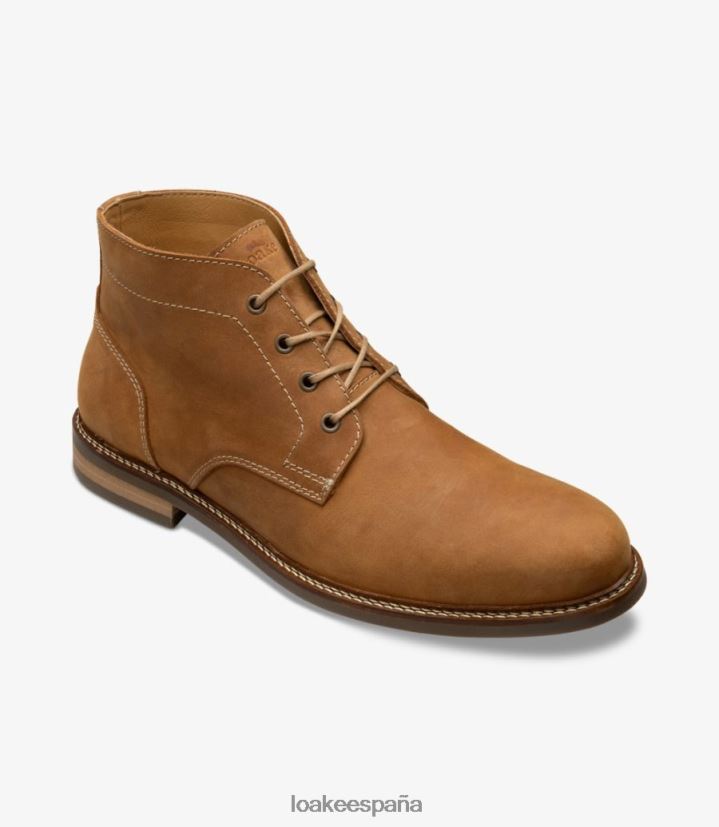 botas Loake gilberto nubuck bronceado 8LF0BH119