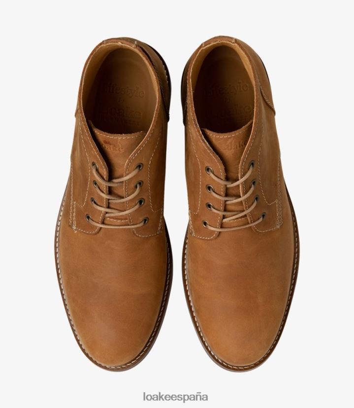 botas Loake gilberto nubuck bronceado 8LF0BH119