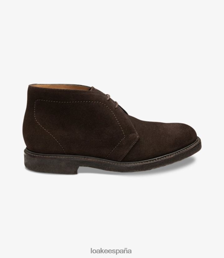 botas Loake piedra viva ante marrón chocolate 8LF0BH114