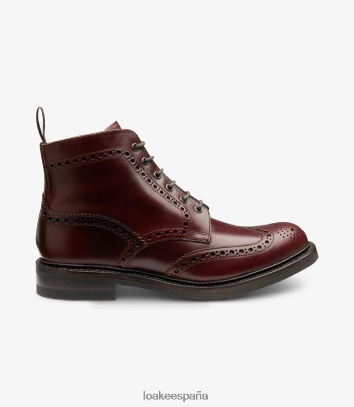 botas Loake bedale borgoña 8LF0BH124