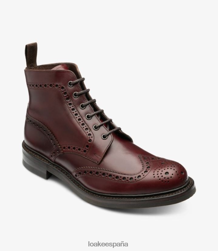 botas Loake bedale borgoña 8LF0BH124