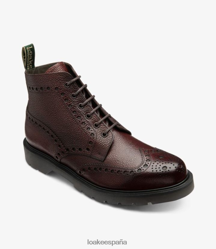 botas Loake calibrar grano de palo de rosa 8LF0BH133