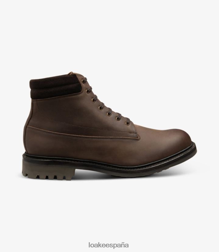 botas Loake kirkby nubuck marrón aceitado 8LF0BH123