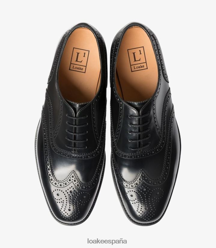 brogues Loake 202 negro 8LF0BH23