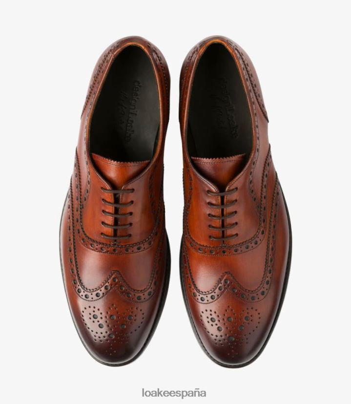 brogues Loake Hepworth Castaño 8LF0BH14