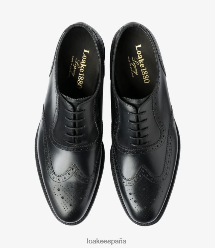 brogues Loake Hodges negro 8LF0BH10