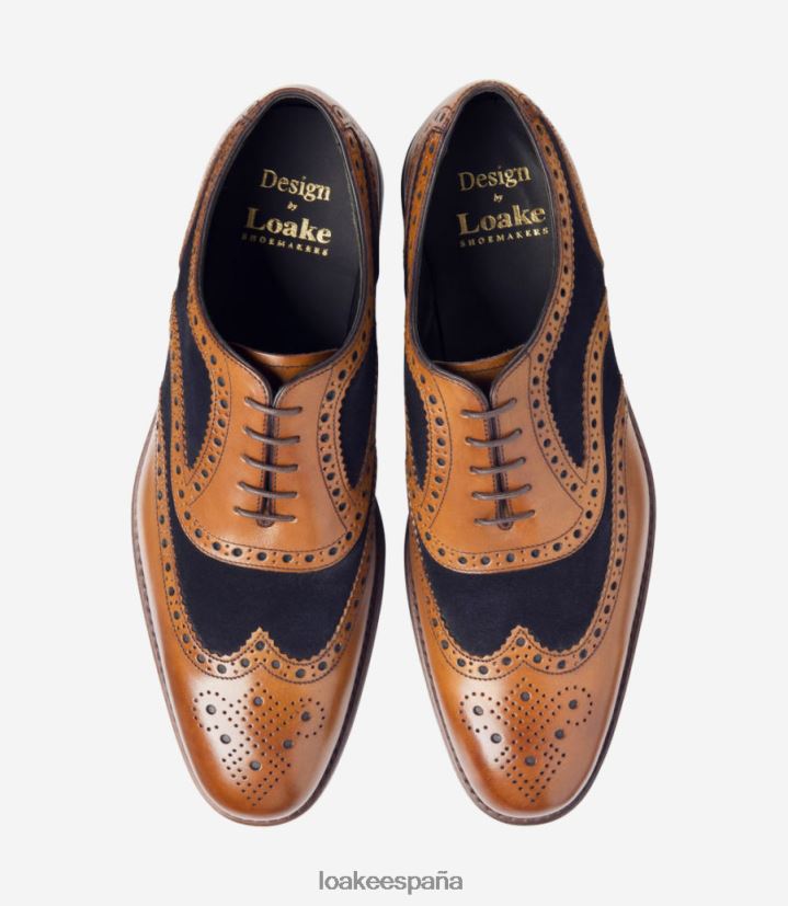 brogues Loake Kerridge broncearse 8LF0BH17