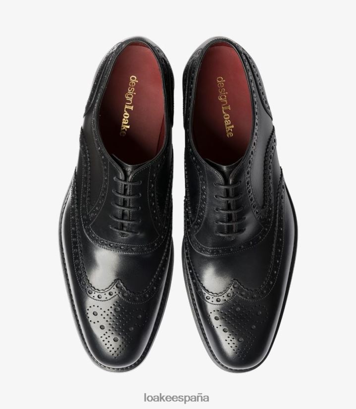 brogues Loake Kerridge negro 8LF0BH20