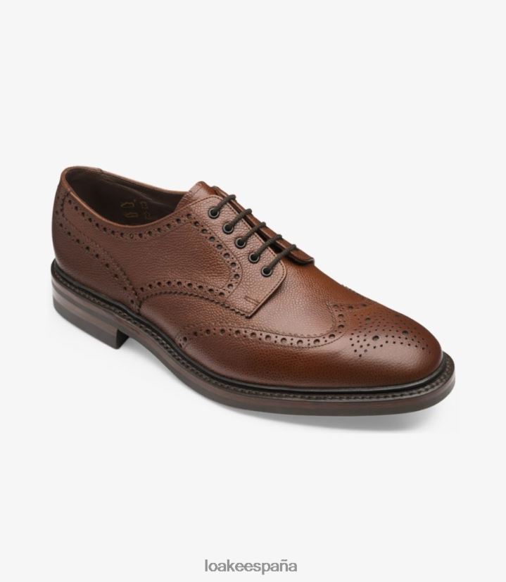 brogues Loake bádminton marron oscuro 8LF0BH7