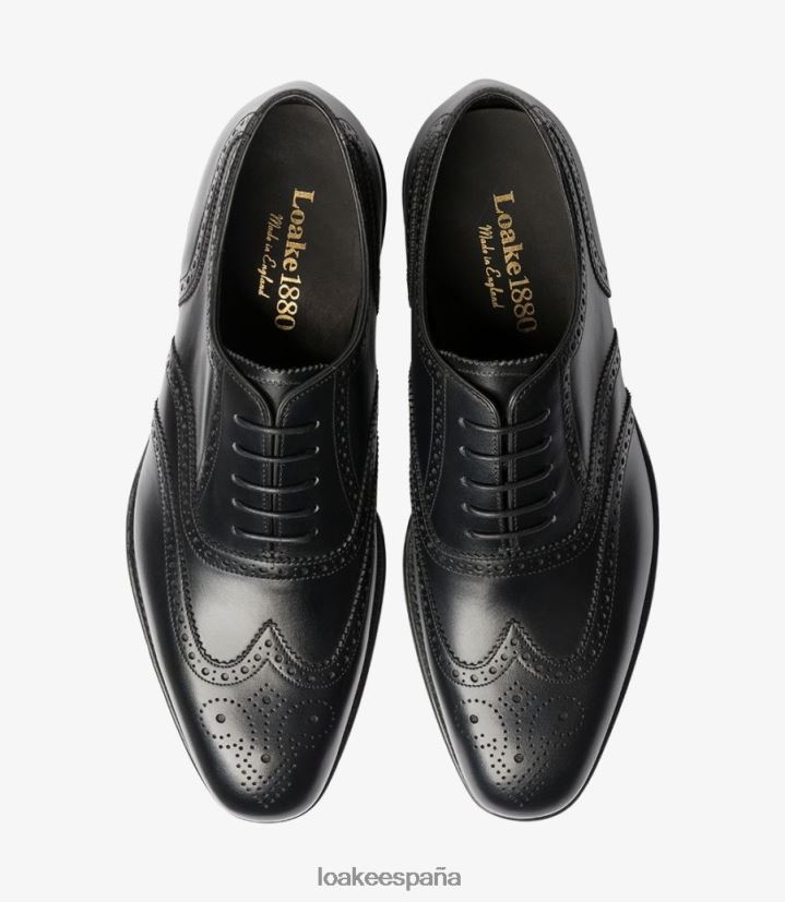 brogues Loake buckingham negro 8LF0BH9