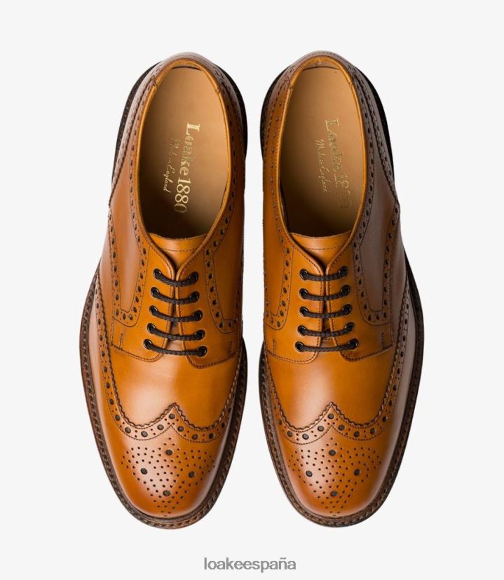 brogues Loake chester broncearse 8LF0BH4