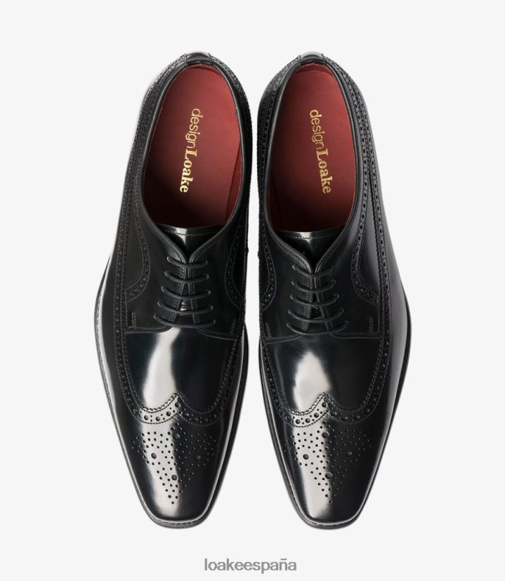 brogues Loake clint negro 8LF0BH22