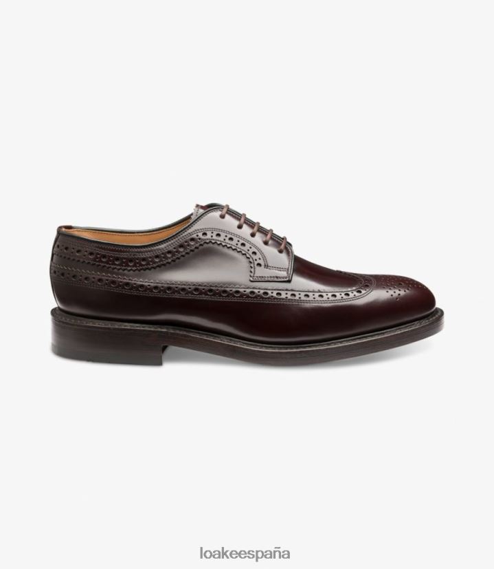 brogues Loake real borgoña 8LF0BH12