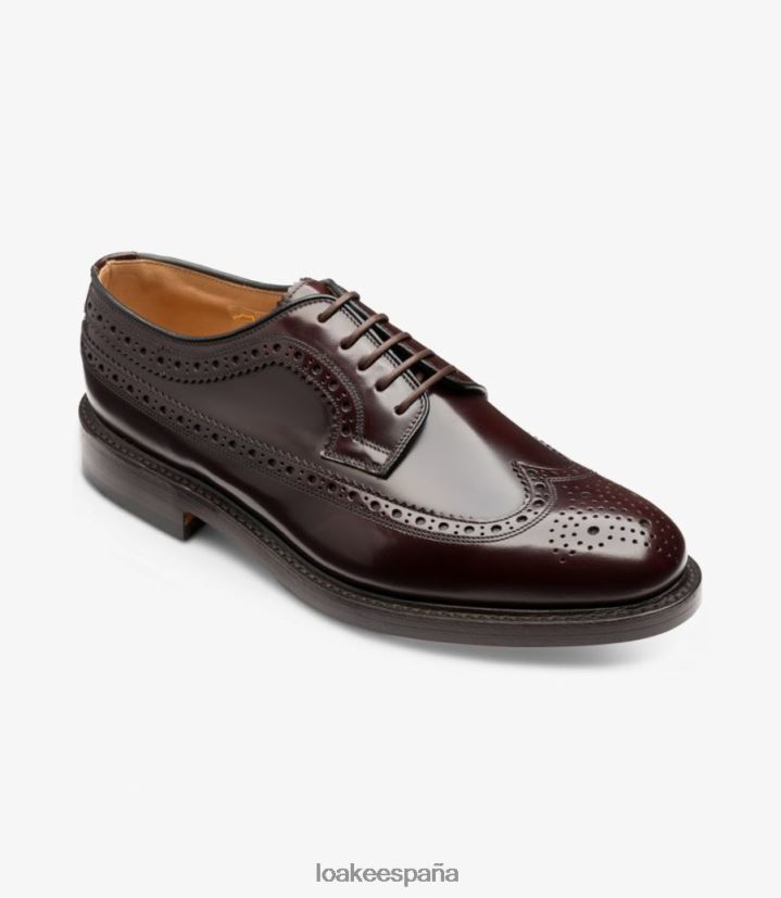 brogues Loake real borgoña 8LF0BH12