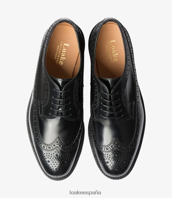 brogues Loake soberano negro 8LF0BH11