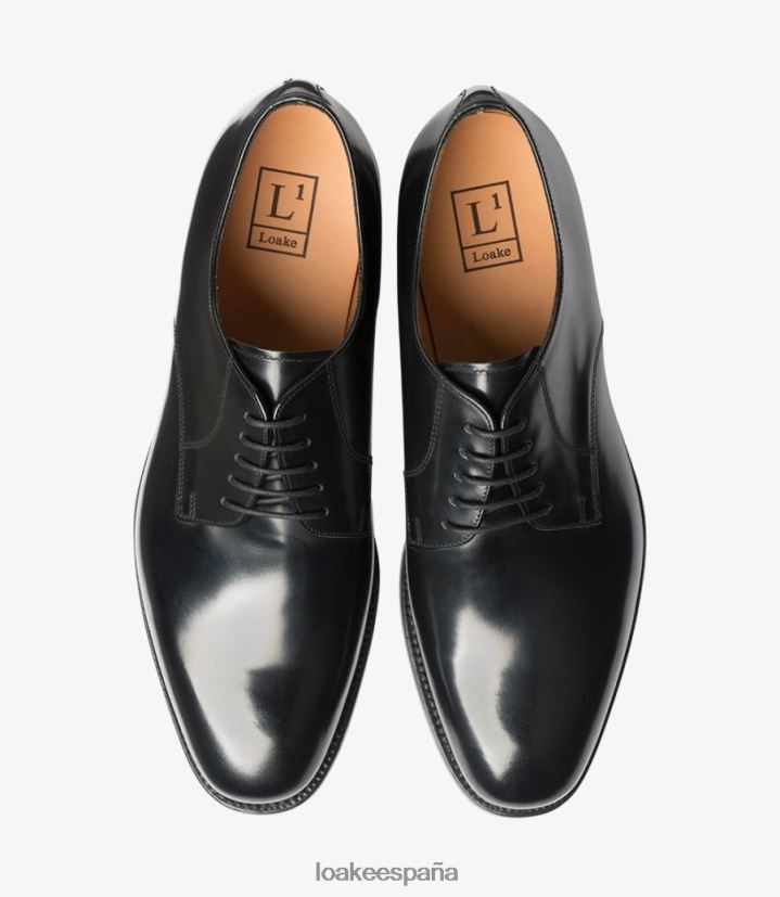 lazos lisos Loake 205 negro 8LF0BH161