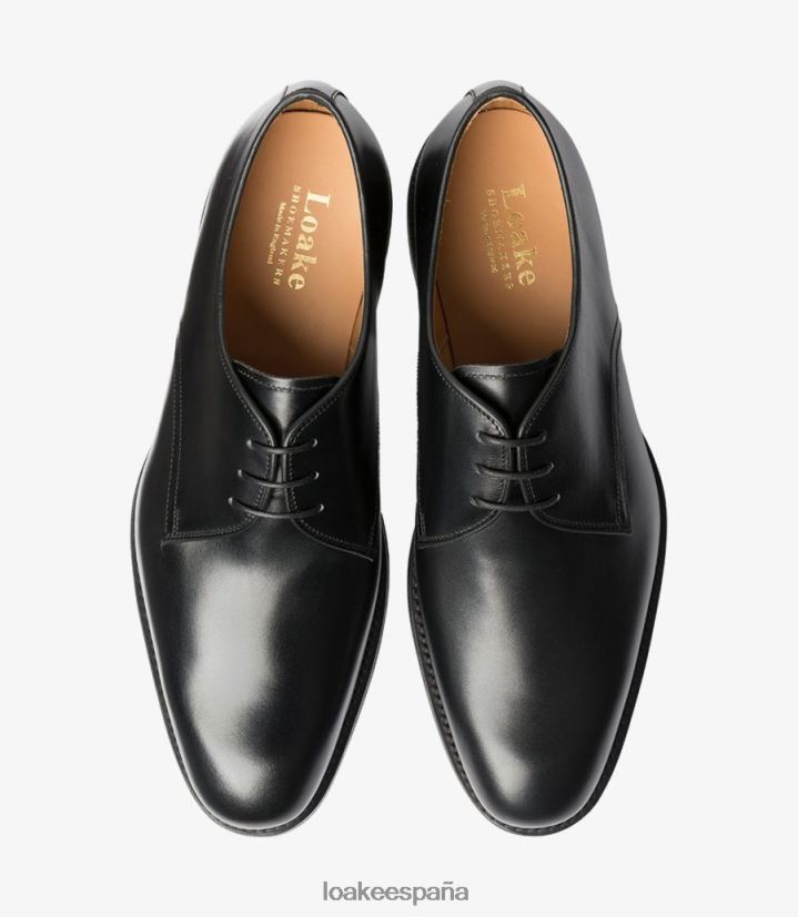 lazos lisos Loake aguilón negro 8LF0BH150