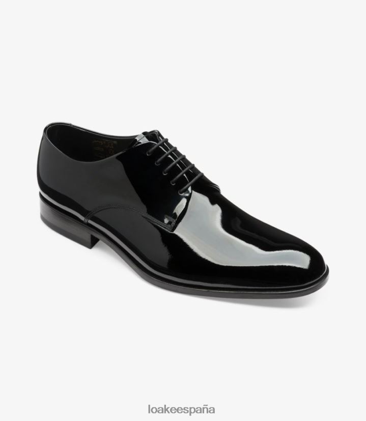 lazos lisos Loake arco negro 8LF0BH164