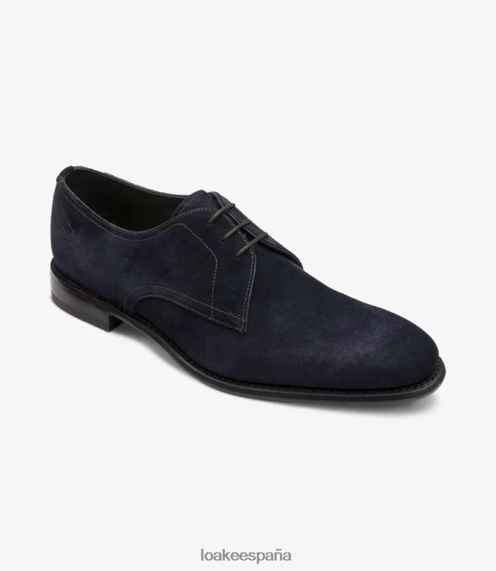 lazos lisos Loake atherton ante azul marino 8LF0BH160