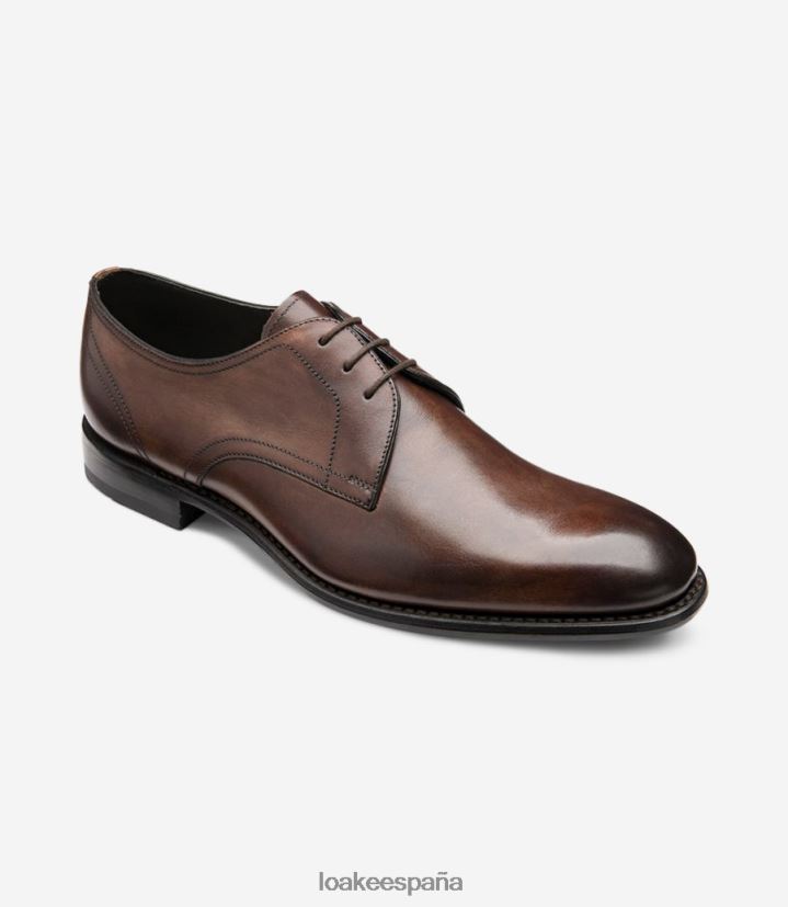 lazos lisos Loake atherton marron oscuro 8LF0BH157