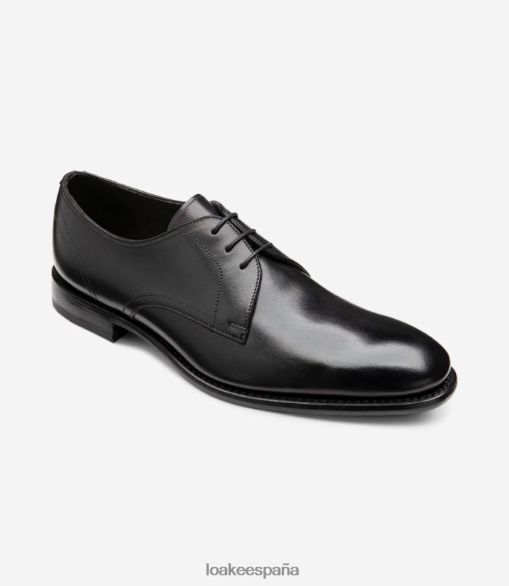 lazos lisos Loake atherton negro 8LF0BH156