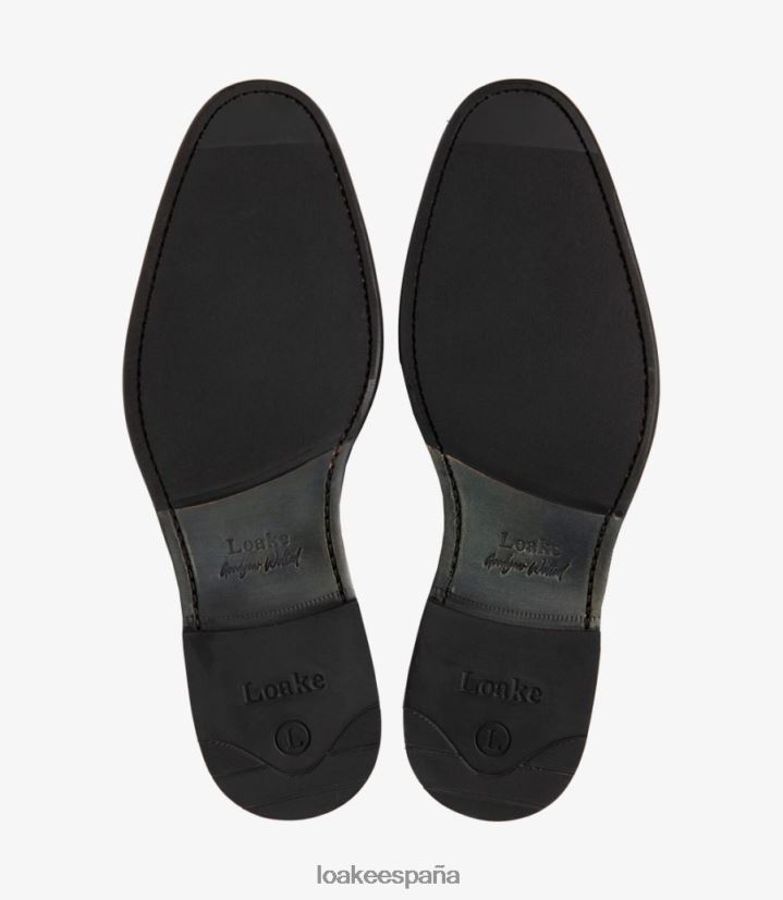 lazos lisos Loake atherton negro 8LF0BH156