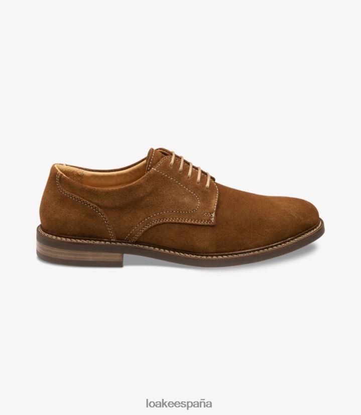 lazos lisos Loake franklin gamuza bronceada 8LF0BH165