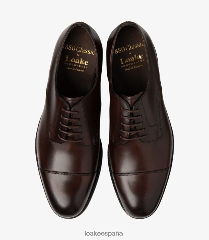 lazos lisos Loake petergate nuez quemada 8LF0BH143