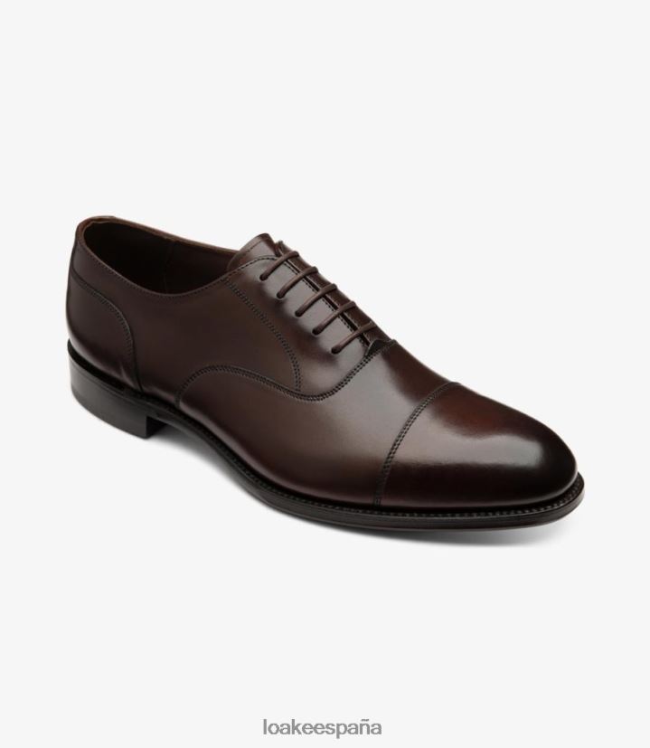 lazos lisos Loake puerta de piedra nuez quemada 8LF0BH141