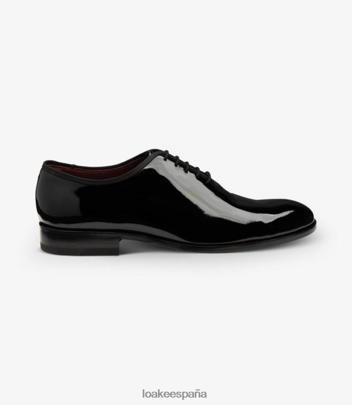 lazos lisos Loake real negro 8LF0BH162