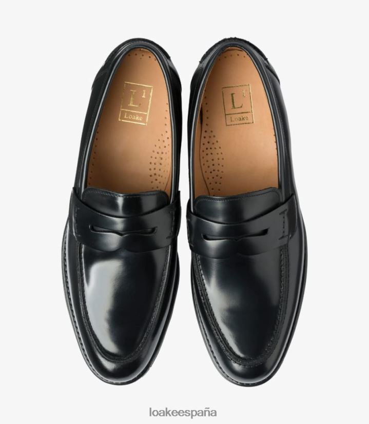 mocasines Loake 356 negro 8LF0BH60