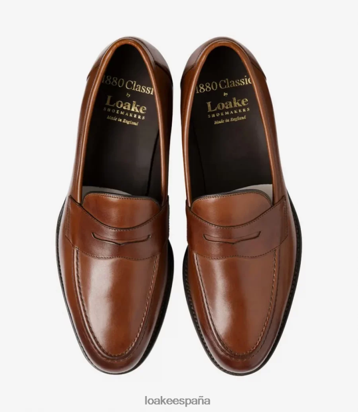 mocasines Loake carpe caoba 8LF0BH45