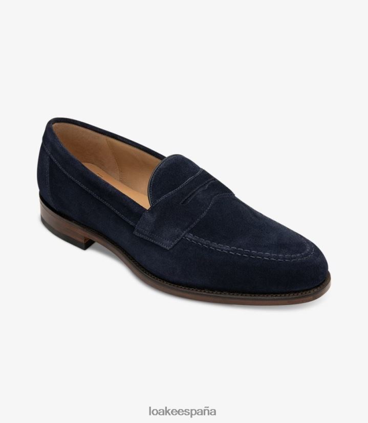 mocasines Loake imperial ante azul marino 8LF0BH53