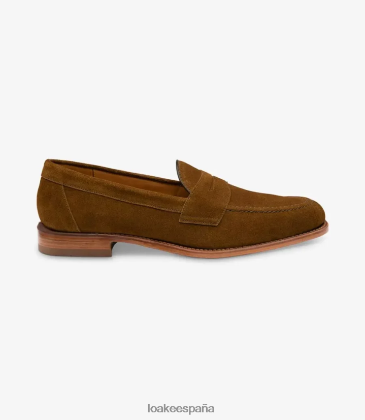 mocasines Loake imperial gamuza bronceada 8LF0BH52