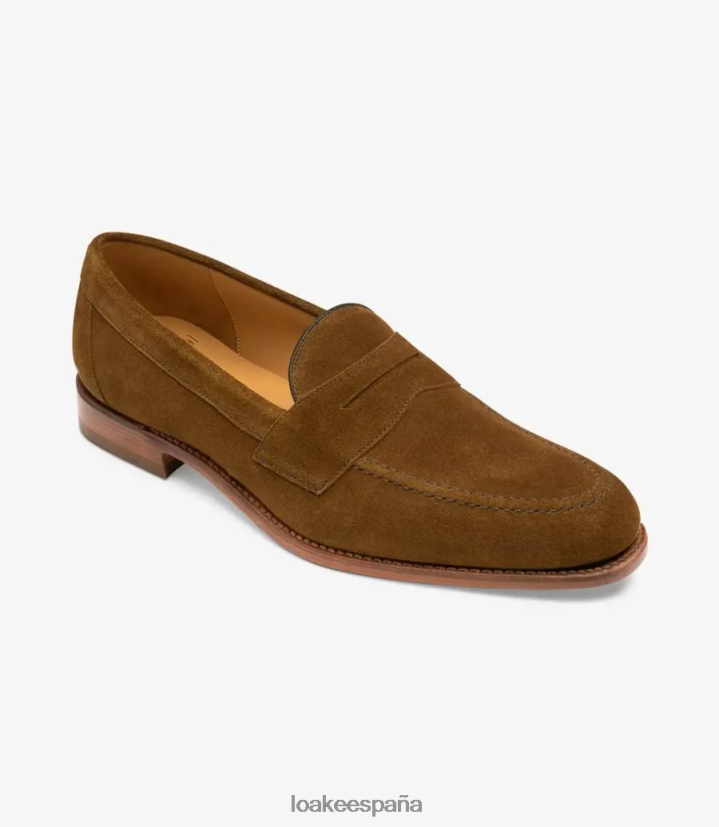 mocasines Loake imperial gamuza bronceada 8LF0BH52