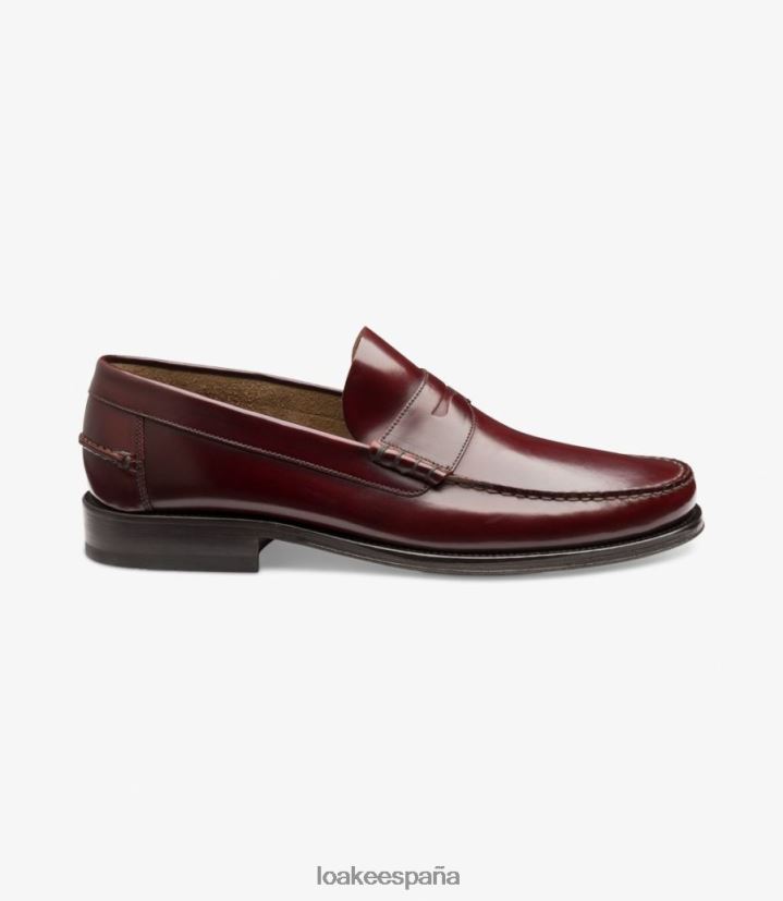 mocasines Loake princeton borgoña 8LF0BH61