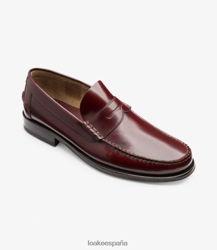 mocasines Loake princeton borgoña 8LF0BH61