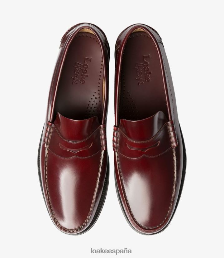 mocasines Loake princeton borgoña 8LF0BH61