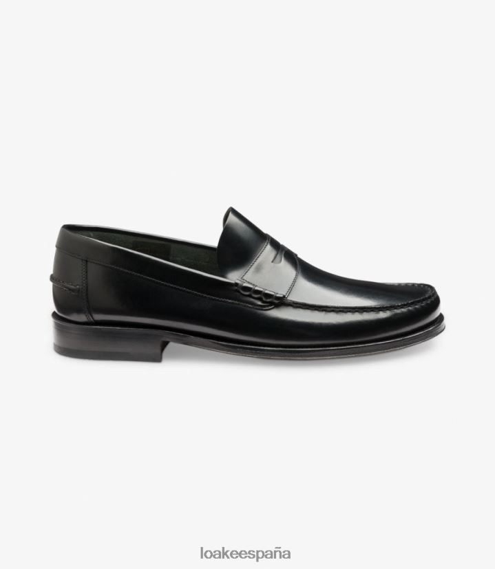 mocasines Loake princeton negro 8LF0BH62