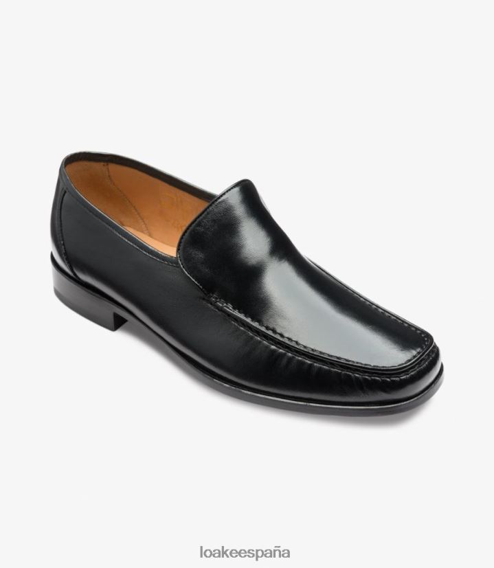 mocasines Loake siena negro 8LF0BH63