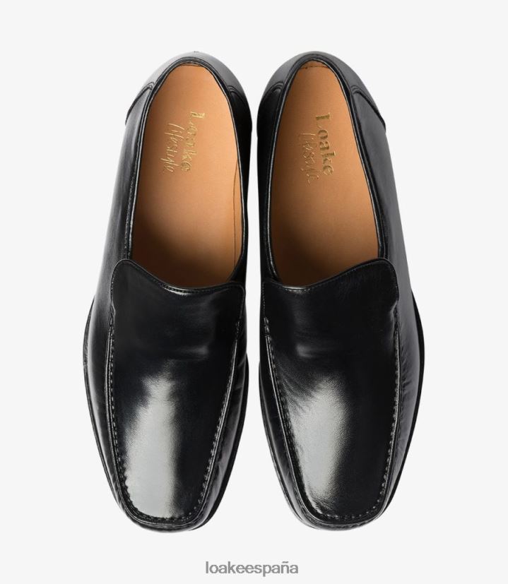 mocasines Loake siena negro 8LF0BH63