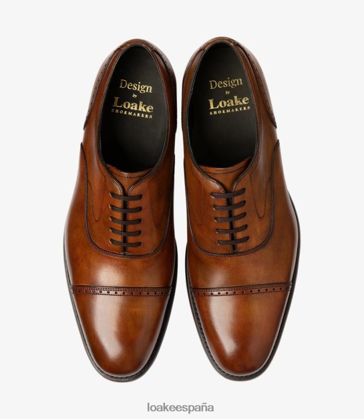 semi brogues Loake abrazos Castaño 8LF0BH174