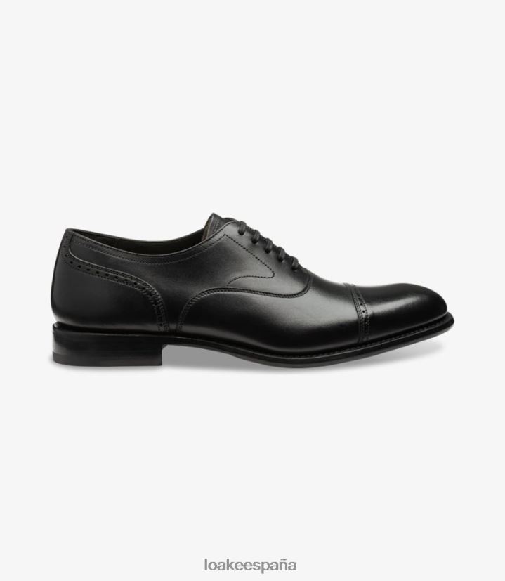 semi brogues Loake abrazos negro 8LF0BH175